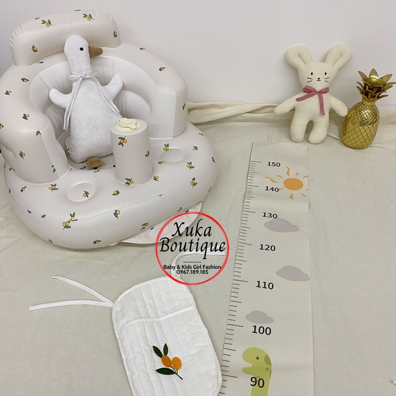 Thước Đo Chiều Cao Dán Tường Cho Bé - Tặng kèm 6 miếng dán 2 mặt