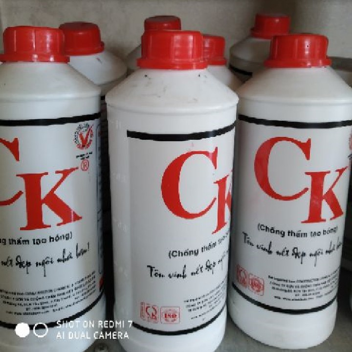 Keo bóng nước CK tạo bóng cho gỗ , đá , tường