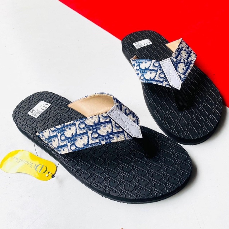 Dép Kẹp Nam Thái Lan Tông Lào Nam Mẫu Diors Vân Nổi Full Size