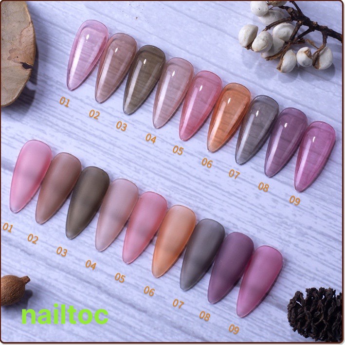 Sơn Gel Thạch Cô Gái Hàn Quốc 15ml Bảng 2