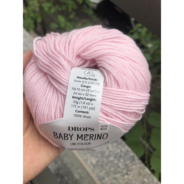 Len Drops baby merino