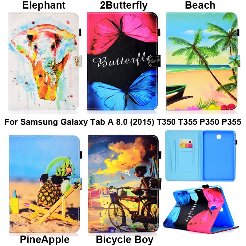 Ốp lưng Samsung Galaxy Tab A6 A 8.0 2015 Case TabA 8" SM-T350 T355 P350 P355 Vỏ bảo vệ