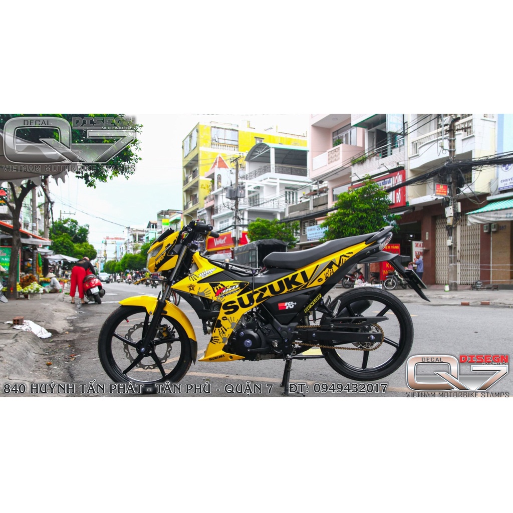 TEM RỜI RAIDER FI VÀNG ĐEN