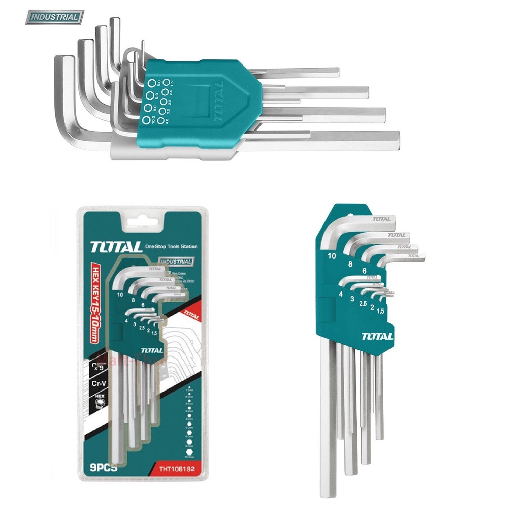 ĐỒ NGHỀ TOTAL Bộ chìa lục giác  THT106191