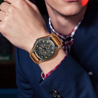 Đồng hồ nam CURREN 8225 dây da siêu bền bỉ sang trọng, đăng cấp dành cho doanh nhân Alwatch.store