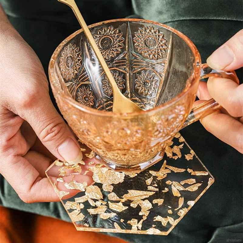 Đế lót ly bằng acrylic cách nhiệt chống trượt cho nhà bếp