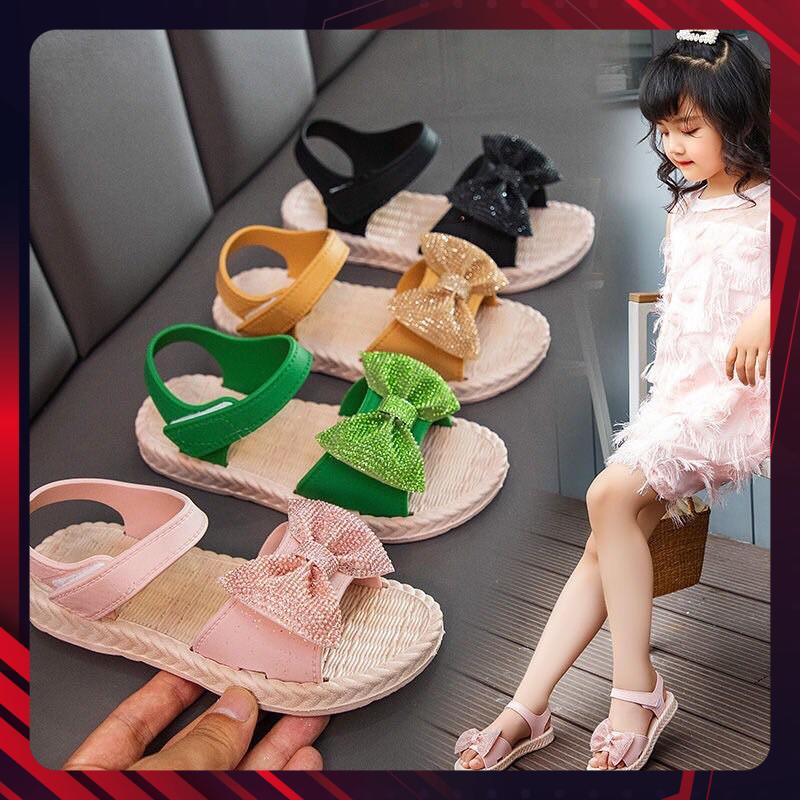Sandal hình nơ ngộ nghĩnh cho bé gái