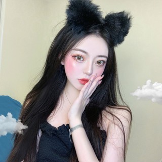 Tóc Giả Thẳng Dài Màu Đen Cho Nữ