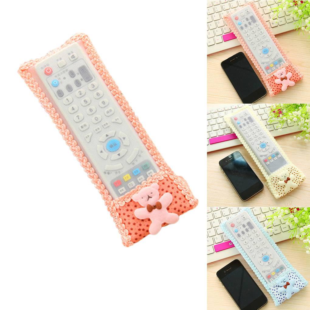 Vỏ Bọc Điều Khiển TV / Máy Lạnh Chống Bụi Phối Ren Xinh Xắn
