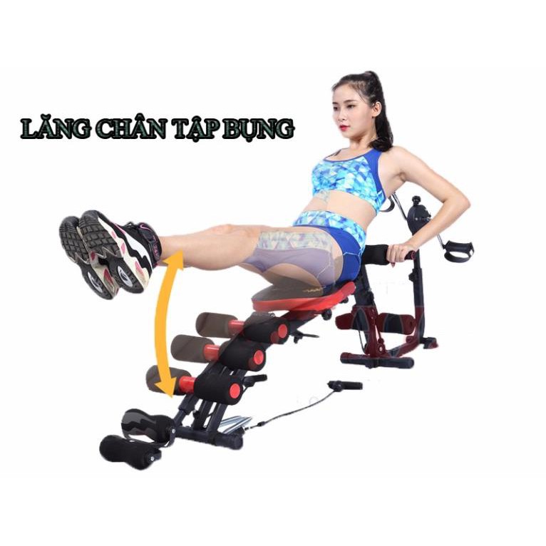 [GIẢM GIÁ SIÊU SỐC] Máy tập cơ bụng New Six Pack Care tặng kèm ngay đĩa xoay eo