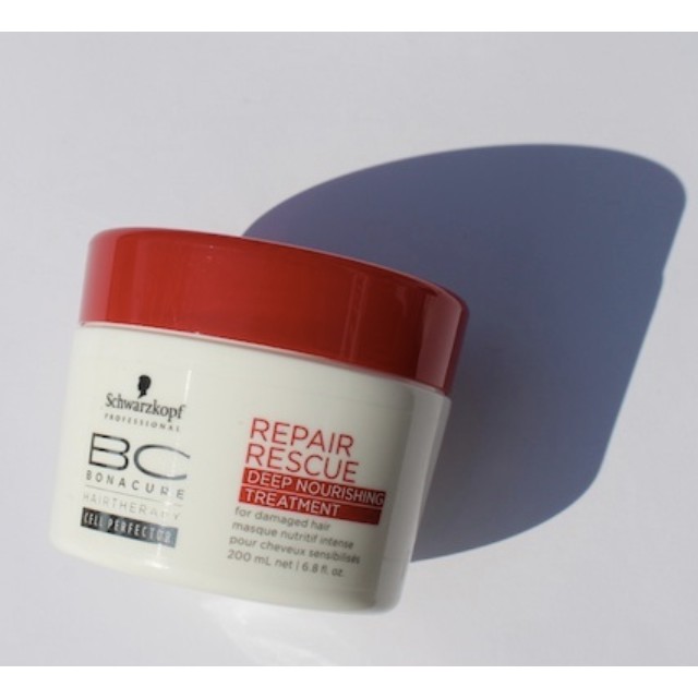 Hấp Phục Hồi Tóc Hư Tổn Nặng BC Repair Rescue Deep Nourishing Treatment Schwarzkopf 200ml