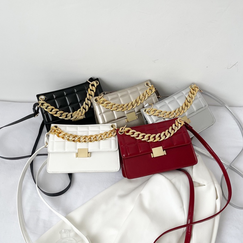 Túi Xách Đeo Vai Hình Vuông Nhỏ Nhắn Thời Trang Giản Dị Dành Cho Nữ 2022