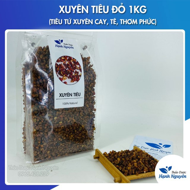 Xuyên tiêu đỏ 1kg (Hoa tiêu tứ xuyên)