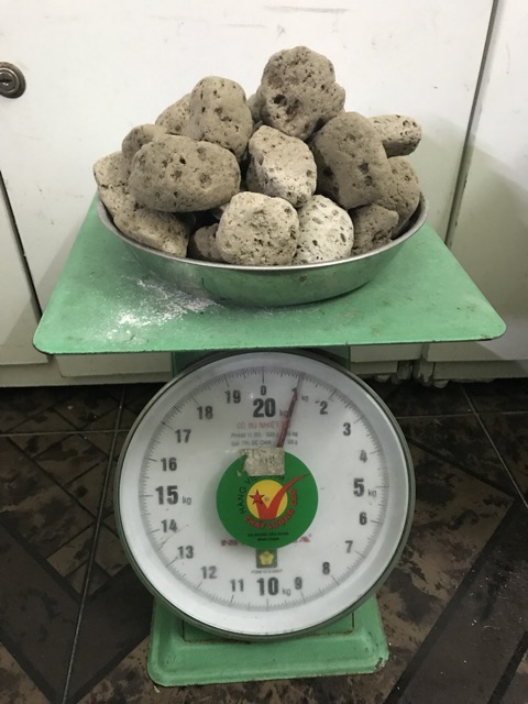 NHAM THẠCH TRẮNG / ĐÁ LÔNG VŨ Indonesia (1kg)