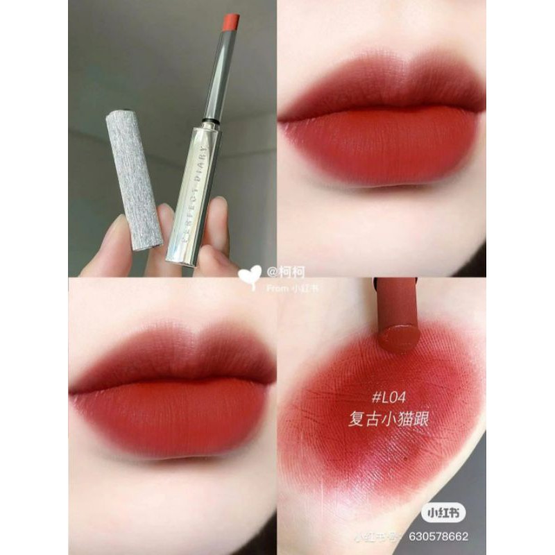 (Sẵn) Son PERFECT DIARY Rouge Intense Velvet Slim | BigBuy360 - bigbuy360.vn