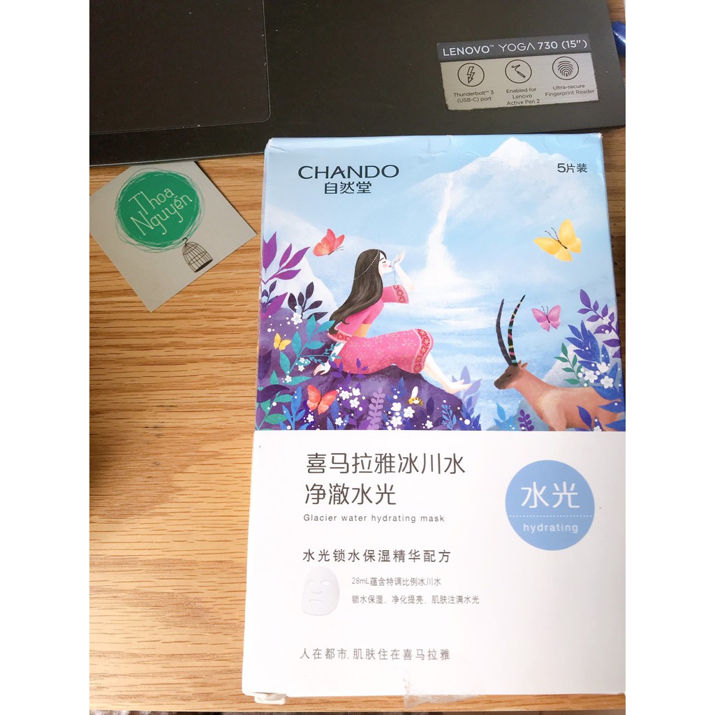 Hộp mặt nạ dưỡng da Chando