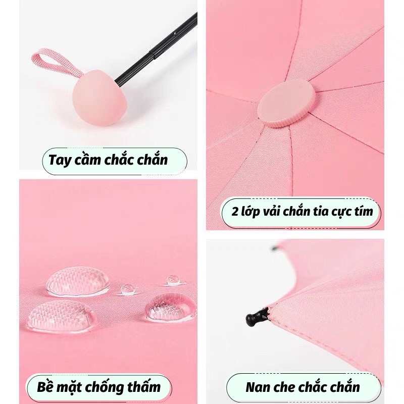 Ô Dù Mini Ô Che Mưa Tiện Ích Nhỏ Gọn Thông Minh Sang Trọng Dù Che Mưa Toki