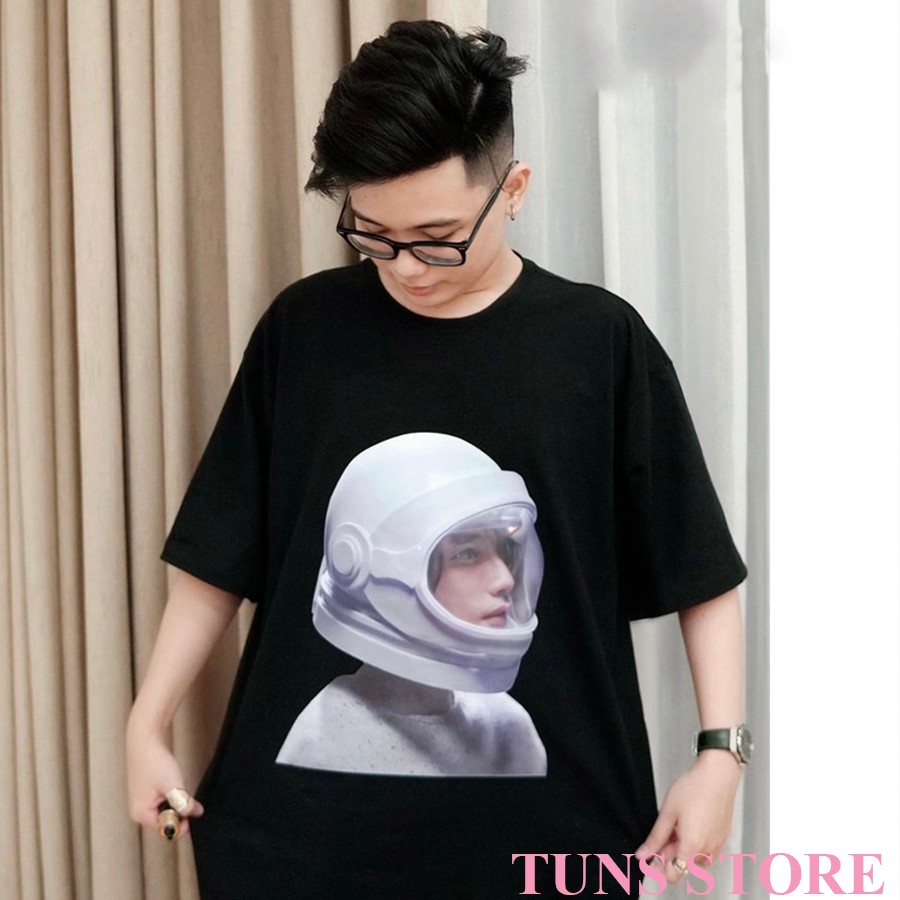 [Hot 2021] Áo Thun Unisex ADLV, Áo thun ADLV phi hành gia  SƠN TÙNG BIG SIZE