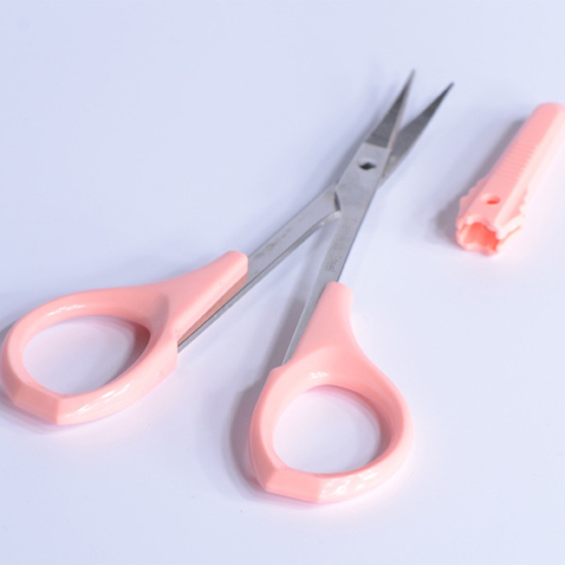 Bộ Kéo Cắt Tỉa Lông Mày / Lông Mi / Râu Bằng Thép Không Gỉ YOUYO