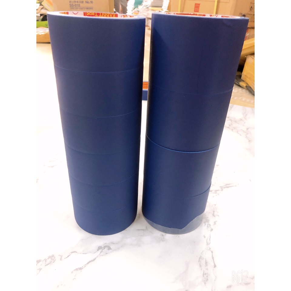 1 cây băng dính simili xanh - dán gáy - dày đại 18m /  3,5cm - 5cm - 7cm - Băng dính đóng sổ - MIYABI STORE