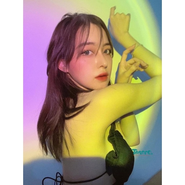 Đèn Hoàng Hôn 4 Màu Trong 1 - Đèn Sunset - Đèn Rose BlackPink