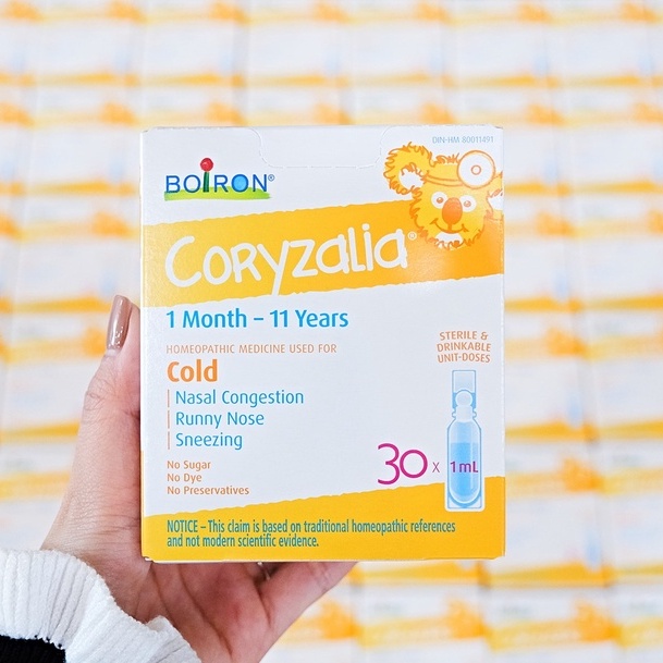 Muối uống vi lượng đồng căn Boiron Coryzalia 15 tép/ 30 tép