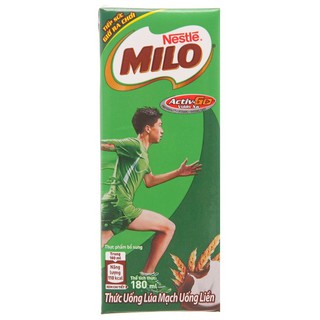 Lốc 4 hộp thức uống lúa mạch Milo Active Go 180ml