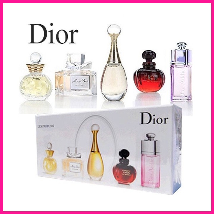 Set nước hoa D.ior 5 chai