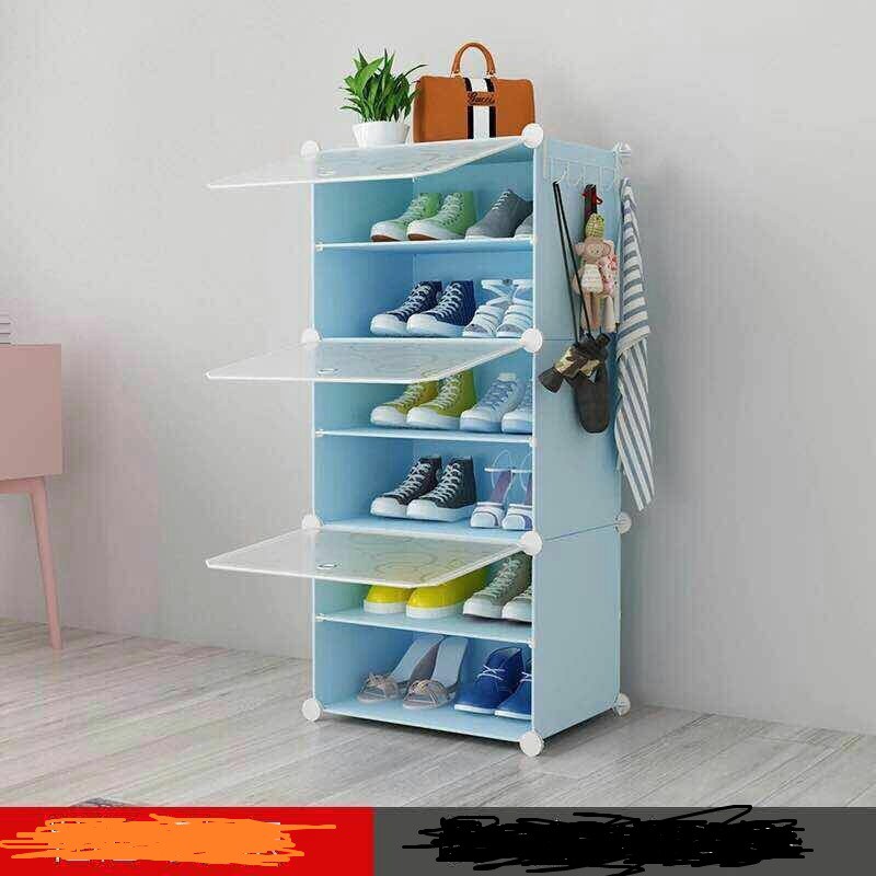 Tủ giày ghép 6 ô phiên bản mới