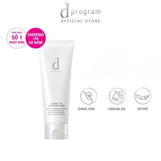  Sữa rửa mặt tạo bọt dưỡng da Essence Cleansing Foam d program 120g