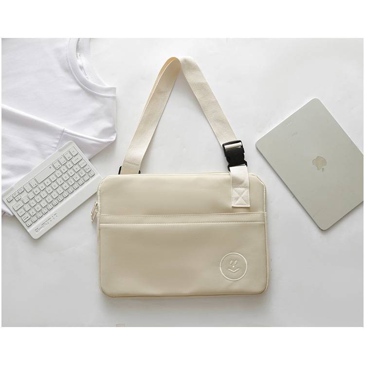 Túi đựng máy tính xách tay đeo chéo 11-inch 13 inch thời trang Hàn Quốc