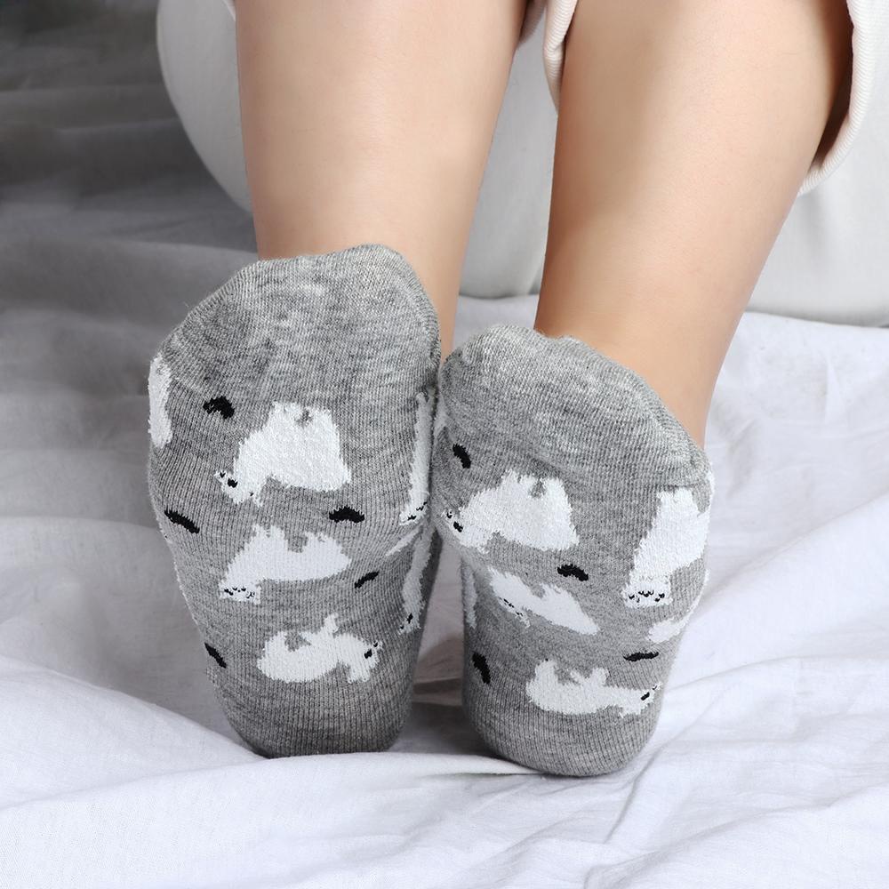 NIUYOU 1 Đôi TấT HọA TiếT LạC Đà Alpaca Dễ Thương