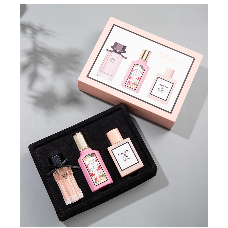 Bộ Quà Tặng Nước Hoa Nữ FRAGRANCES Cao Câp, Combo Quà Tặng Sét 3 Chai Nước Hoa Nữ Quyến Rũ Hương Thơm Dài Lâu