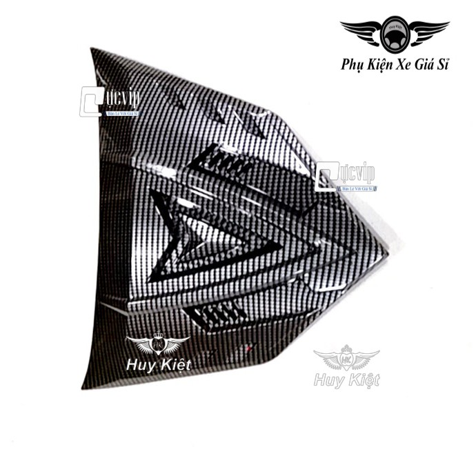 (3096) Dùng Cho Xe Winner X + Ốp Chỉ Mũi Carbon (Mẫu 2)