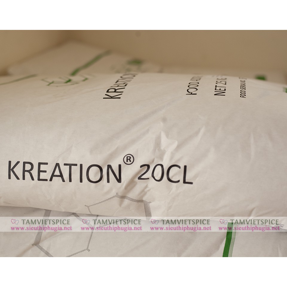 Bột biến tính Kreation 20CL  - Chất giữ nước và làm dầy cao cấp