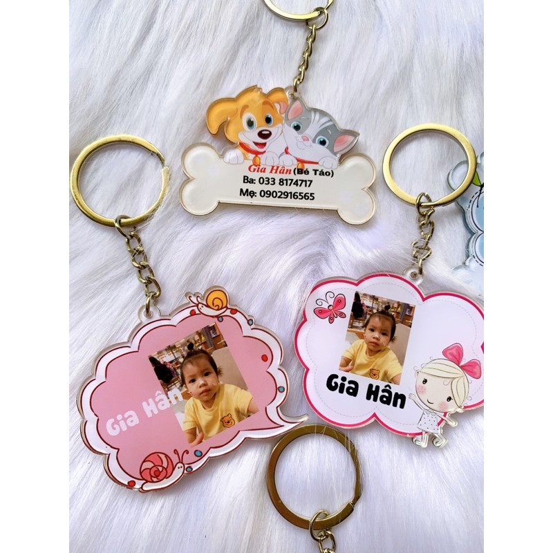 BẢNG TÊN TREO BALO CHO BÉ - chat để chọn mẫu yêu thích