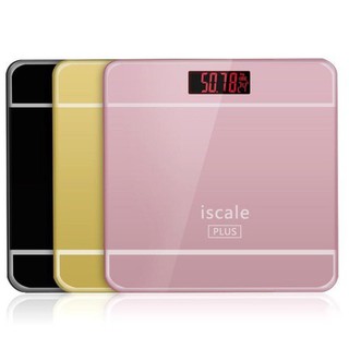 Cân Sức Khỏe Điện Tử Iscale TẶNG THƯỚC DÂY (MÀU NGẪU NHIÊN)