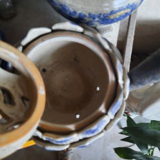 lư sen men rạn dùng để đốt trầm