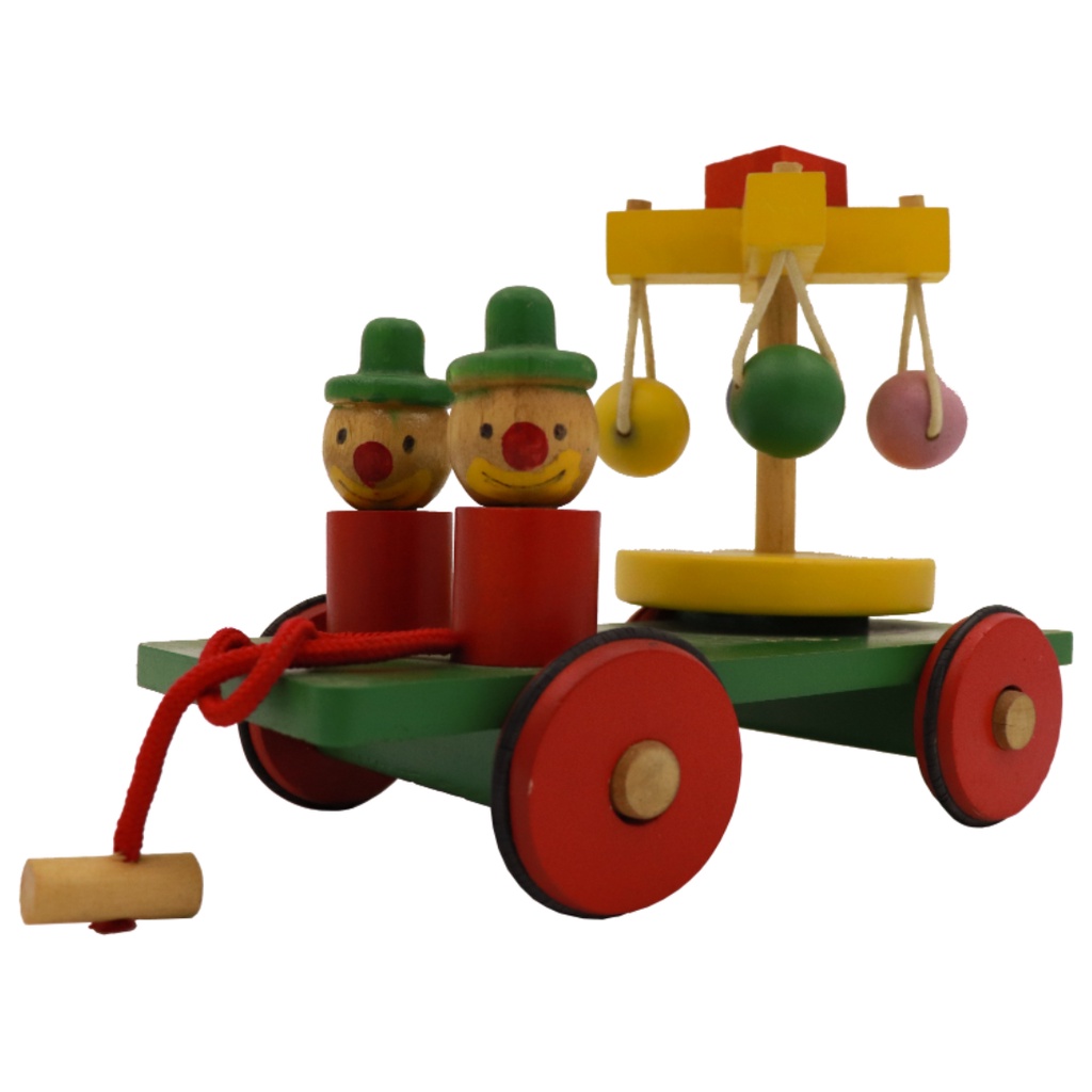 XE CHUYỂN ĐỘNG VUI BẰNG GỖ