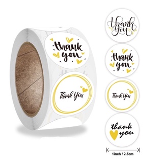 Tem dán chữ "Thank you" (100 cái)