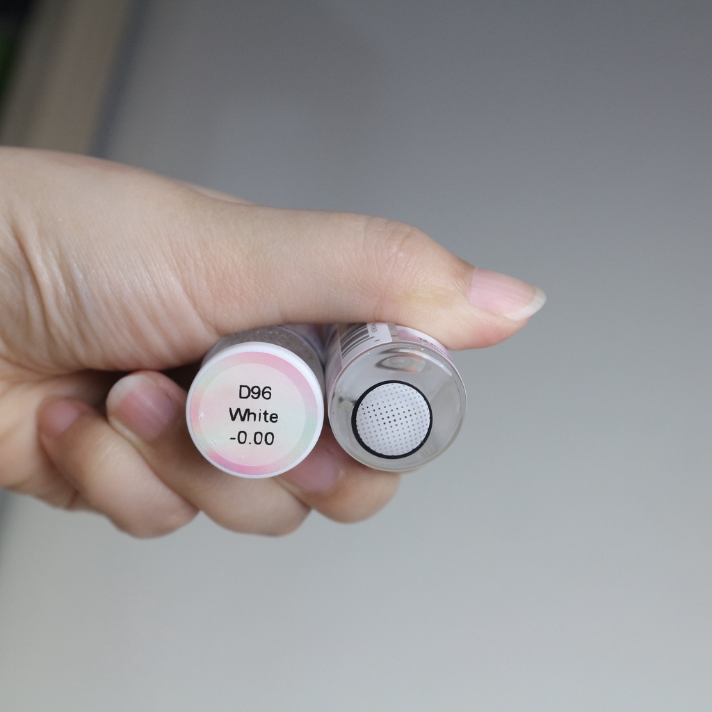 Lens Cosplay LUNA EYES màu trắng lưới