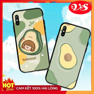 [ Hot Trend ] Ốp lưng Xiaomi Redmi Note 10 Pro/ 10/ 9S / 9 Pro/ 9T / 9C / 9A /9 hình Trái Bơ Xanh
