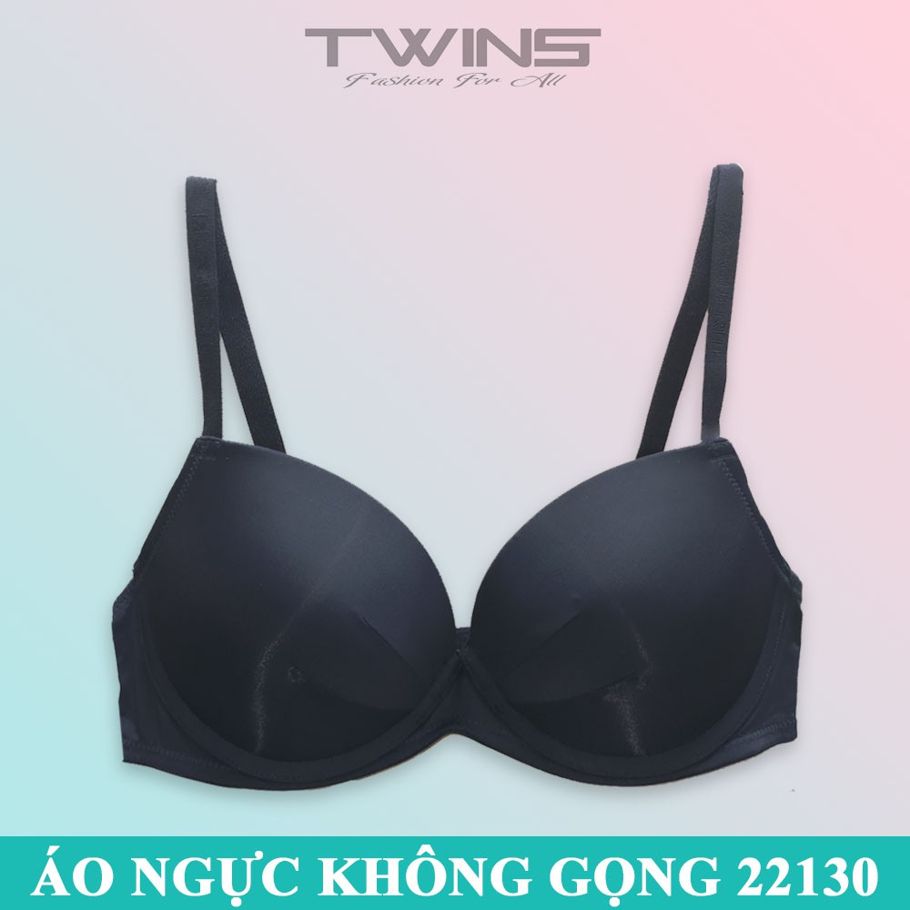 Áo ngực không gọng nữ trơn mút vừa nâng ngực SD22130 mềm mịn thoải mái màu trơn cúp xéo size 34-36-38