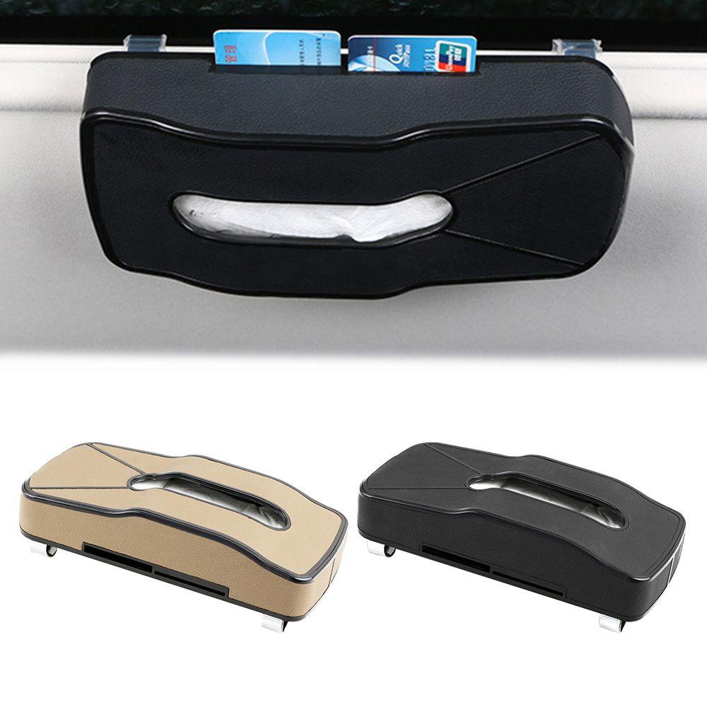 Giá Đỡ Khăn Giấy / Tấm Che Nắng Cho Xe Hơi Tiện Dụng