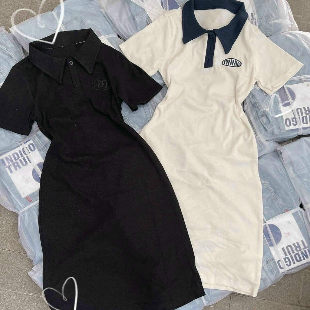 Váy Body Nữ - Váy Body Ôm Dáng POLO Co Giãn Chất Bo Tăm Siêu Thích | BigBuy360 - bigbuy360.vn