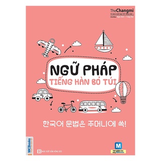 Sách ngữ pháp tiếng hàn bỏ túi giải thích chi tiết - mcbooks - bản quyền