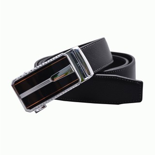 Thắt lưng nam shakavn da bò dây đen sk501m01