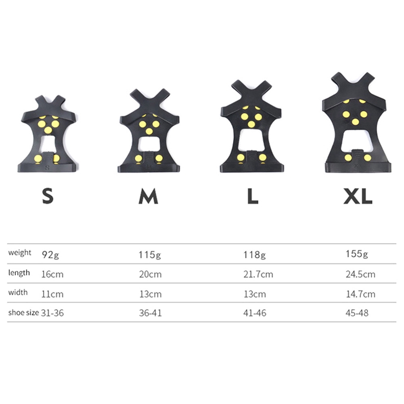 Đinh Gắn Đế Giày Chống Trượt Khi Đi Tuyết
