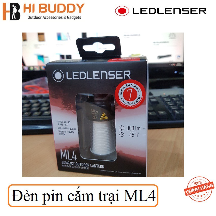 Đèn pin cắm trại Ledlenser ML4