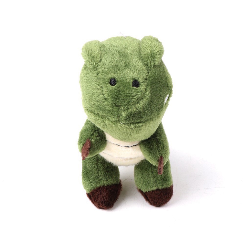 Móc khóa khủng long nhồi bông siêu cute